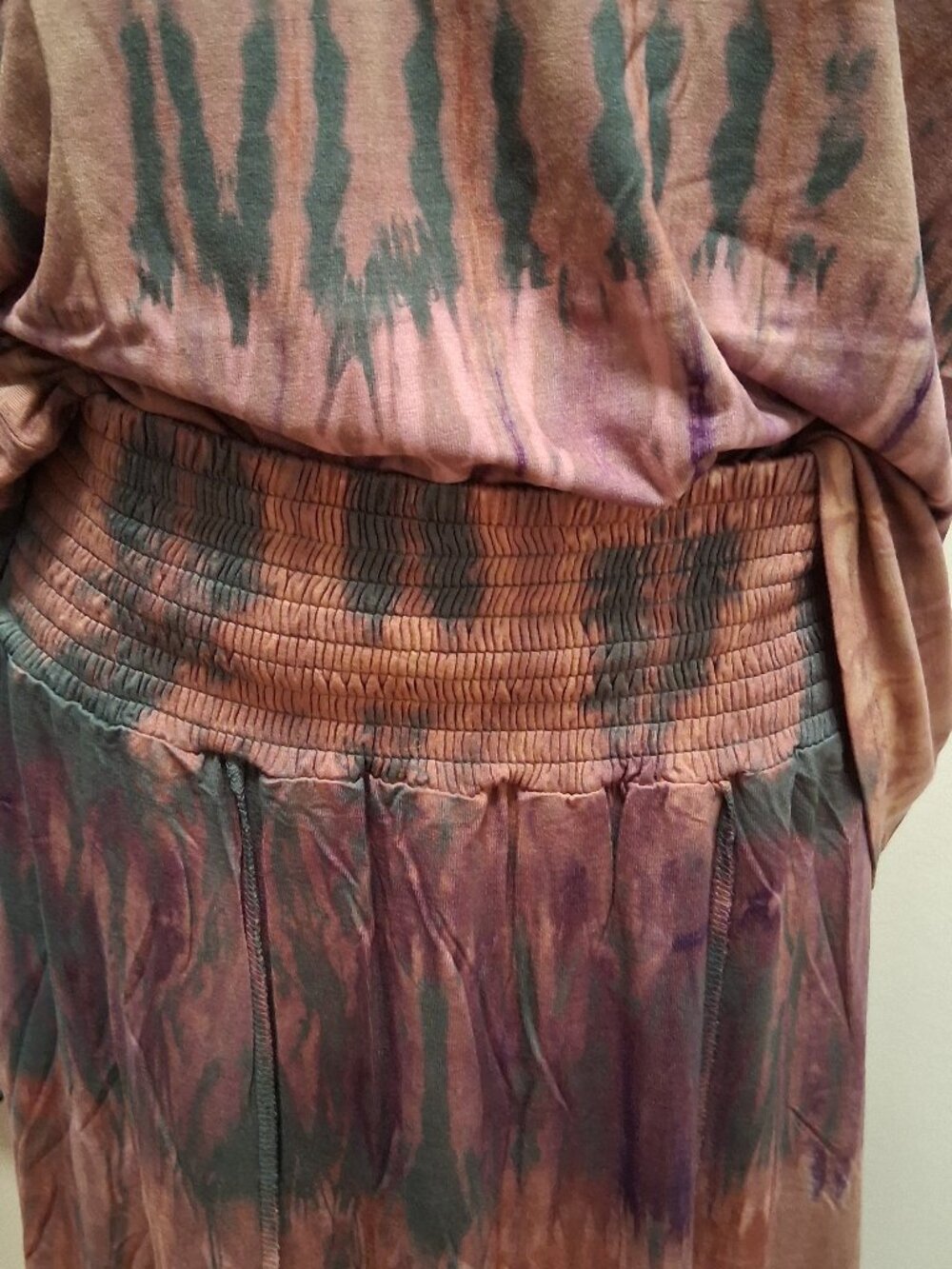 Jaded Gypsy Tie Dye Boho Skirt & Tank Top Set sz Lg/XL NWT  /B3 - Picture 2 of 11